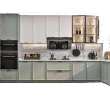 Modern Luxury White Kitchen Furniture & Cabinet Designs