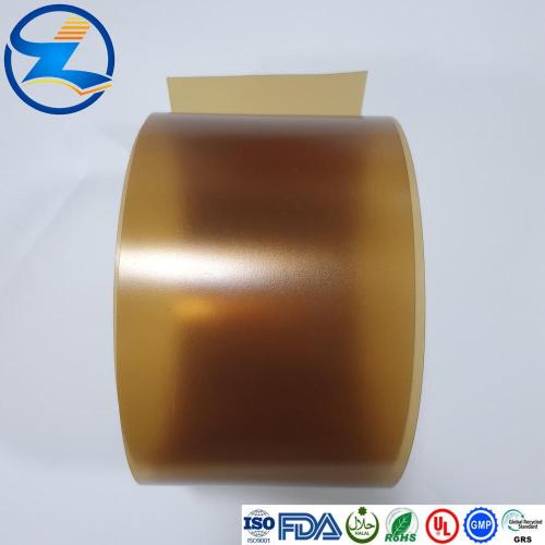 Rigid Brown Thermoplastic PVC and PE Laminating Films