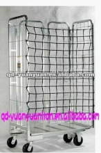 wooden roll container