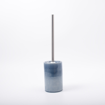 Cat ceramic toilet brush holder ceramic vanity tray