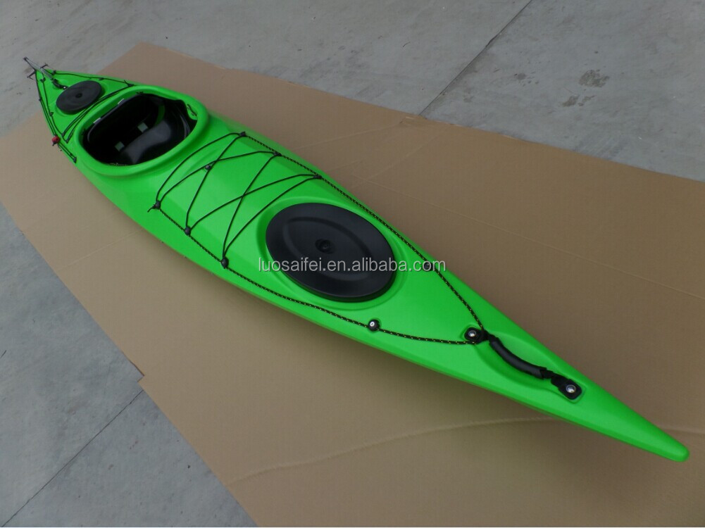 LLDPE hot sale sit in sea kayak high quality single kayak