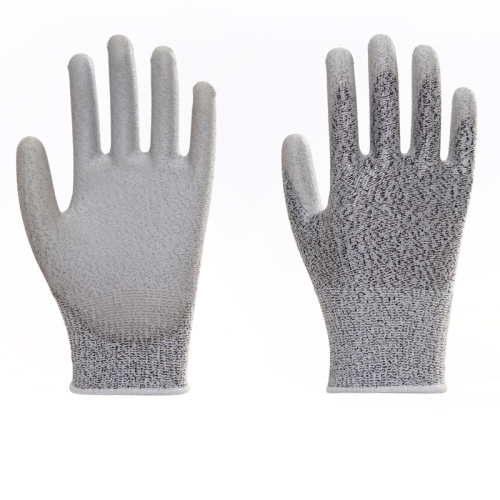 Durable Cut Resistance PU Coated Work Gloves