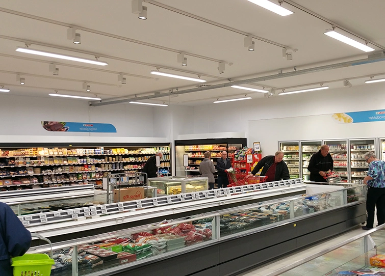 High Luminous Efficacy 140-170lm/W Commercial Warehouse Lighting