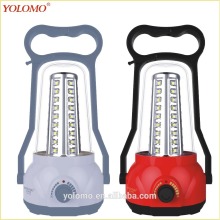 6W 6000mAh plastic rechargeable hurricane lantern led