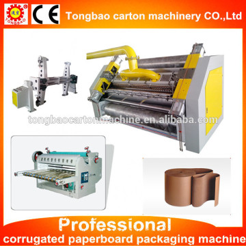 2015 hot selling single facer corrugated karton box maker