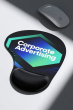 Custom die-cut mouse pad