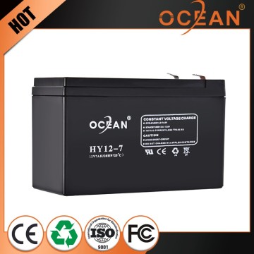 12V real capacity 7ah continuous discharge electrical battery inverter