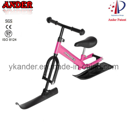 Pink Steel Kids Snow Scooter (ASK-01)