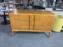 Mid-Century Modern Wooden Storage 6-Drawer Dresser