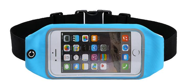 hi-vis reflective large space waterproof Running Waist Belt Pouch Case Fit For iphine series and other mobile phone