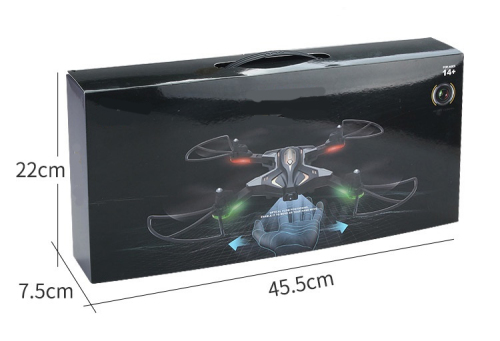 2.4 GHZ remote control uav 0.3MP Wifi kamera FPV transmisi real-time 360 ​​flip