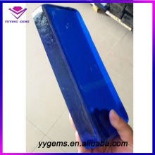 Precious Rough Sapphire Blue Crystal Glass Material Block for Making Jewelry