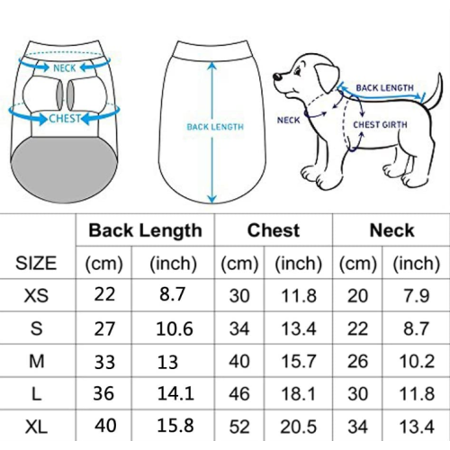 Abbigliamento caldo del maglione del cane