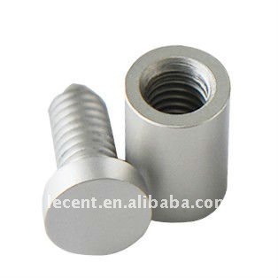 Wall Mounted Brass 19mm Sign Holders