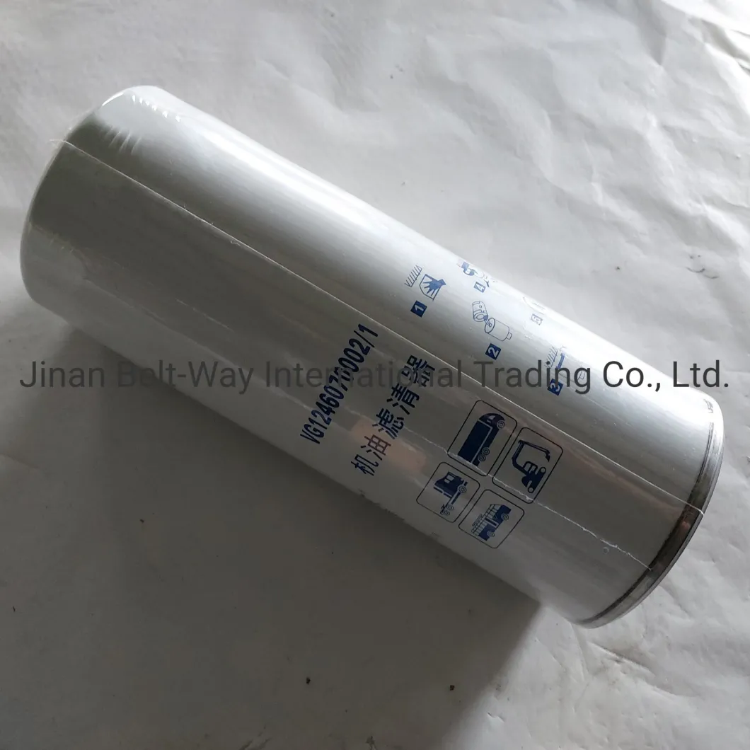 Sinotruk HOWO Truck Parts Truck Spare Parts Oil Filter Wg1246070002