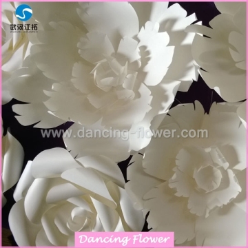 White handmade paper flower making (WFAH-16)