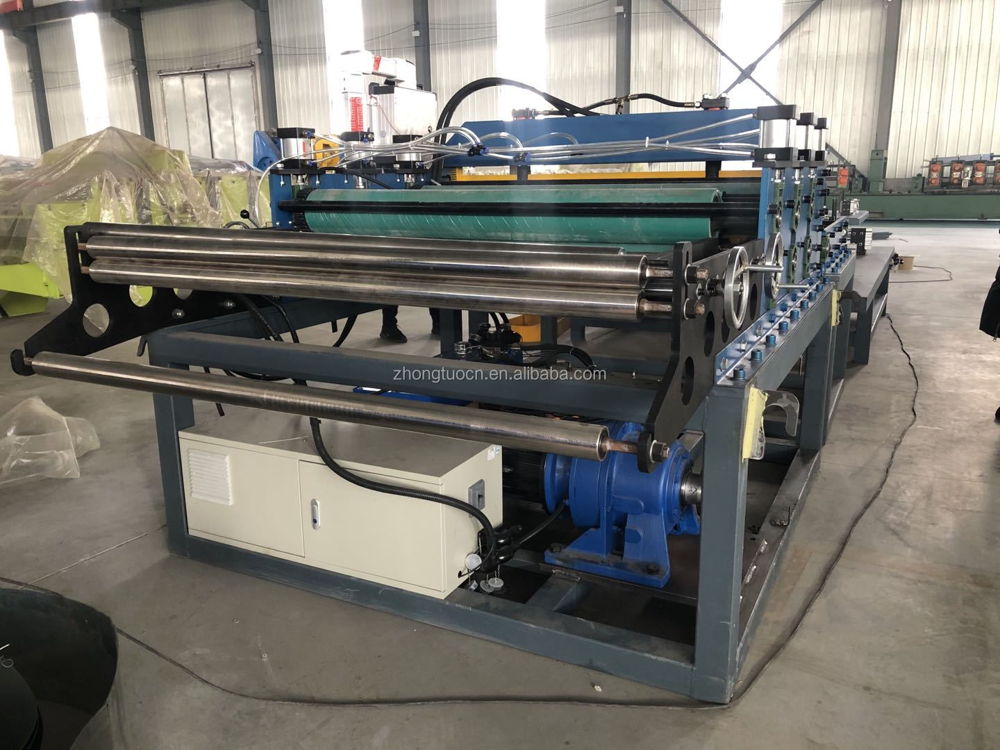 Popular good quality metal cut to length combined slitting machine