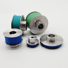 Single-groove Pulley Driving Wheel Coupling, Stainless Steel Pulley Wheel Nylon Roller Rubber Pulley Wheel Roller