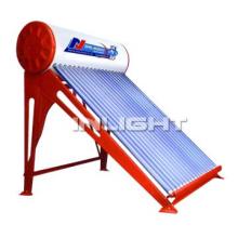 Integrated  passive solar water heater