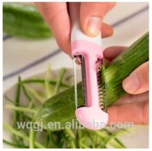 Cute Design Plastic 2 Side Vegetable & Fruit Peelers with High Quality
