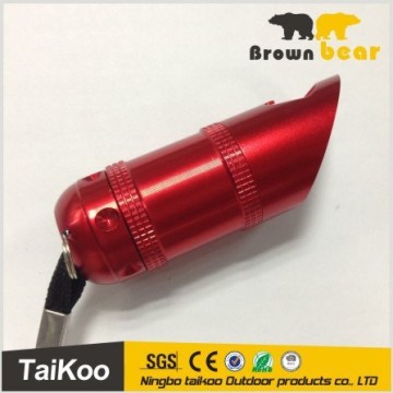 with aluminum bottle opener 6 led opener flash light torch