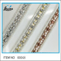 Sıcak Düzelt Crystal Pearl Rhinestone Zincir Trim