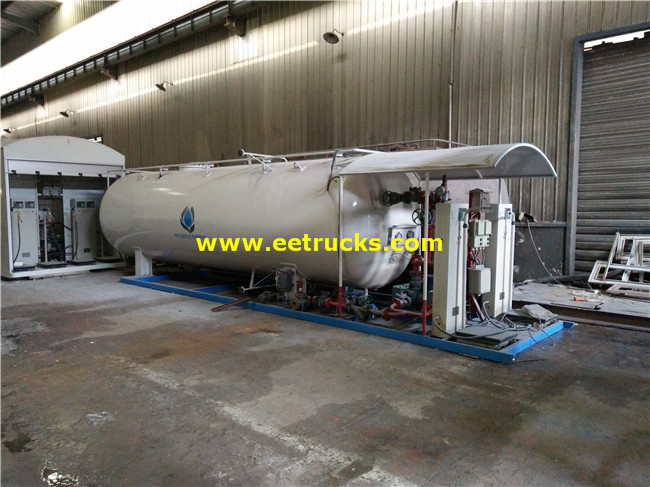 25m3 10MT Propane Skid Mounted Stations