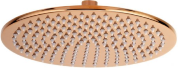 Oval Ultra thin Brass Shower Head in 7mm thickness