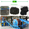 Automatic waste car tyre recycling machine for sale