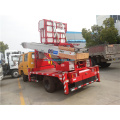 High End Ladder Lift System 28m Aluminium Aerial Ladder Lift Truck