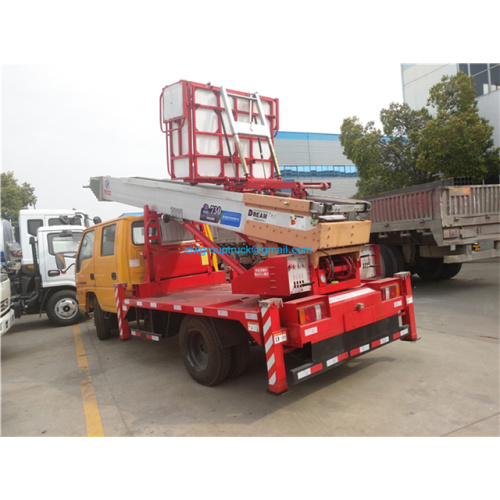 High End Ladder Lift System 28m Aluminium Aerial Ladder Lift Truck