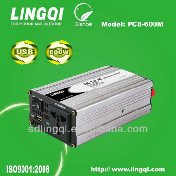 USB computer inverter 12v to 220v 600w