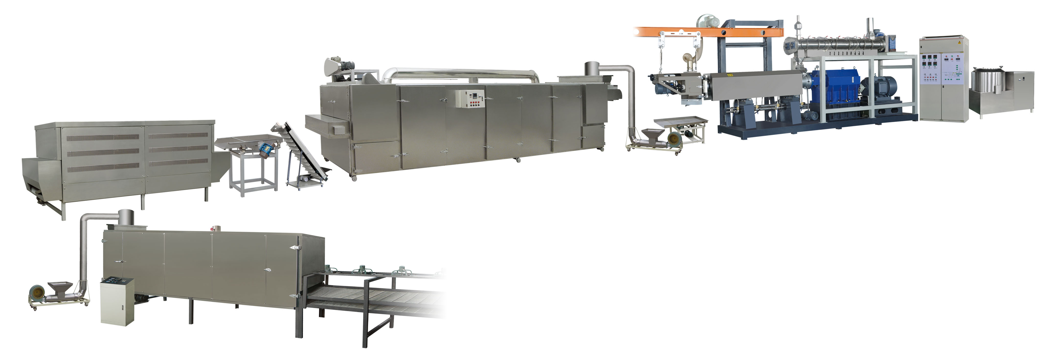 Automatic instant porridge production machine