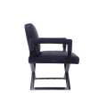 Stylish Leather Aster X Easy Chair