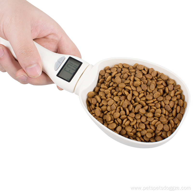 ABS electric pet scoop pet measure spoon