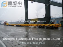Hydraulic modular trailer
