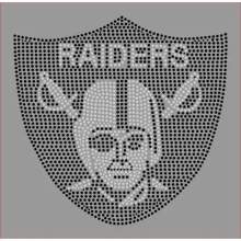 YZX Custom Wholesale Crystal Bling Iron-on Football Team Name Rhinestone Transfers