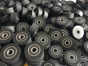 Custom Urethane Roller Bearing Coat Covered Bearings