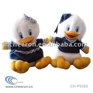 Plush duck toys,stuffed duck toys,soft duck toys in clothes