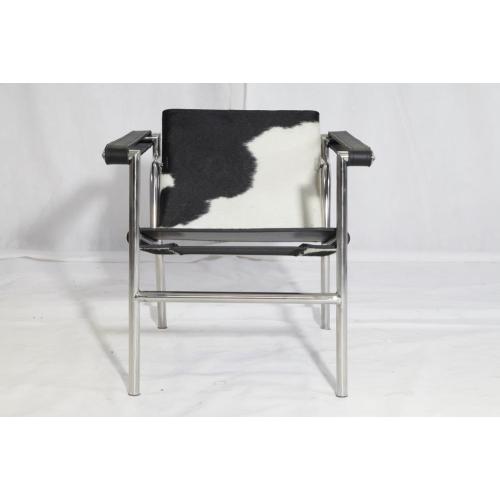 صندلی پایه چرمی Le Corbusier LC1 Saddle