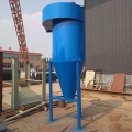 Centrifugal cyclone dust remover for industrial hot air