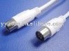 white DIN connector cable