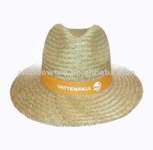 Natural hollow straw hat, Panama straw hat, promotion straw hat,