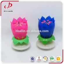 Unique happy birthday flower candle