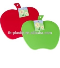 plastic chopping board,plastic apple shape cutting board