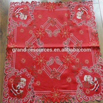 Decorative round table cloth