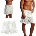 Shorts Holiday masculino, confortável para desgastar, apropriado para piscinas e praia, leve