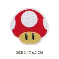 Patch Pakaian Bordir Game Kartun Super mario Toy