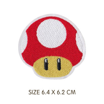 Jeu de dessin animé Super Mario Toy Patch de vêtements brodés