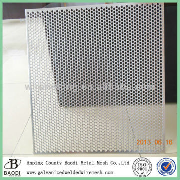 Architectural round decorative perforated metal screen